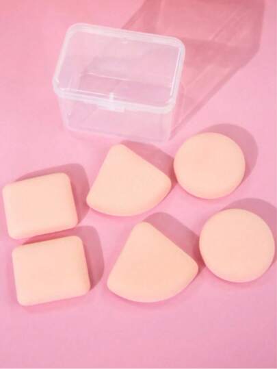 Bông mút trang điểm Cotton Candy, thích hợp dùng với kem nền dạng cushion, bông mút mềm mại như đệm khí, kích thước nhỏ gọn, kết cấu đàn hồi cho làn da căng bóng.