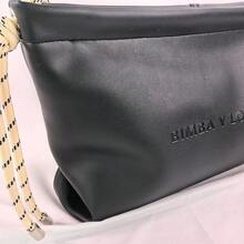 2026 New Bim Spain PU Shoulder Bag For Women, Embossed Crossbody Bag - màu đen - Xem 2