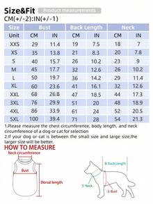 3pcs Polyester Solid Color Vest, Colorful Combination Anti-Flea, Reduce Shedding, Insulation & Breathable For Indoor & Outdoor Cats And Dogs - Multicolor - View 4