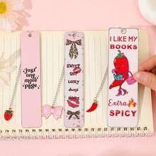 Pink Romantic Spicy Bookmark Gift - Spicy Bookmarks For Book Lovers, Interesting Bookmarks For Women To Read, Graduation Halloween Thanksgiving Christmas Birthday Gift For Female Friends. - Color - View 8