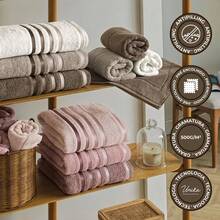 Lumina Karsten Bath Towel, Combed Cotton, 100% Cotton, Soft Touch, Thick, Excellent Absorption - 綠桉樹 40239 - 查看 3