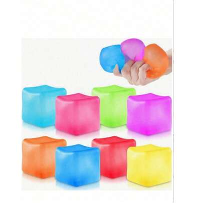 Sensory Decompression Cube - Squeeze, Press, And Pull Sensory Cube, Stress Relief Cube, Autism Calming Cube, Party Favors And Holiday Gifts, Excellent Birthday Gift, Game Night Accessory, Great Halloween Gift