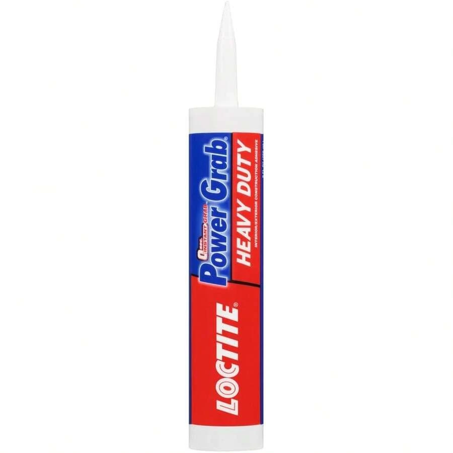 Fo Board & More, Tile, Wall, 1 Pa - Versatile Constuct Glue For Wood, 9 Fl Oz Cartrid, Power Grab Expr Heavy Duty Construct Adhesive Variant 1 - 1 Pack - View 1