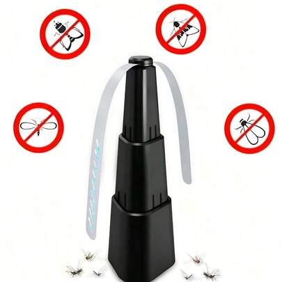 Desktop Fly Repellent - Fly Swatter, Summer Fly Deterrent, Fly Fan Desk Fly Killer; Physical Mosquito & Insect Repellent, Suitable For Indoor & Outdoor Dining, Picnics, No Battery Required