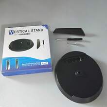 Vertical Stand Non-Slip Base Suitable For 5-Disc Version And Digital Version Game Consoles - Black - View 5