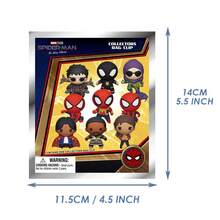 Monogram 1 Mô hình Người Nhện Marvel chính hãng được cấp phép, dạng hộp bí ẩn, hình 3D, móc khóa túi, phụ kiện trang trí balo, quà tặng bất ngờ nhân vật ngẫu nhiên. - Nhiều màu - Xem 3
