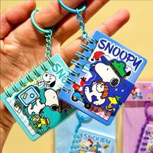 1 cuốn sổ tay mini Snoopy cầm tay dễ thương hình nhân vật Peanuts trong truyện tranh Manga, dùng để ghi chú hàng ngày/du lịch/học tập (kiểu ngẫu nhiên) - Nhiều màu - Xem 2