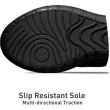 Soulsfeng Tactical Boots For Men And Women Lightweight Sneaker Boots Work Hiking Military Booties - 黑色拉鍊 - 查看 4