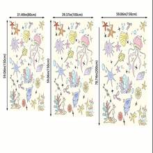 1pc Cartoon Seashell Pattern Beach Towel, A Nice Gift For Family And Friends In Summer. Super Soft Microfiber Towel, Quick-Drying Sunscreen Washable Bath Towel, Beach Towel Essential For Summer Beach, Camping, Swimming Pool, Travel - Multicolor - View 2