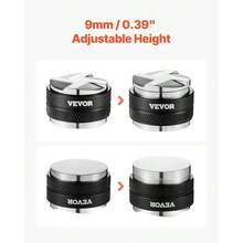 Coffee Distributor 53mm, 2-In-1 Adjustable Espresso Distributor With Fan-Shaped Base, Coffee Distributor 304 Stainless Steel With Easy-To-Disassemble Design - 53 mm - View 4
