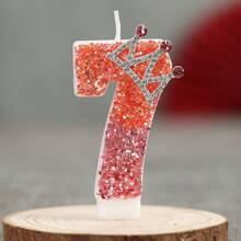 1pc Red Princess Crown Shaped Birthday Candle - Red Princess Crown CQ - View 10
