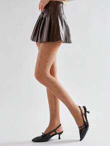 心形条纹镂空网眼丝袜，轻薄透气，适合春夏穿着，甜美日式风格 - 彩色 - 查看 7