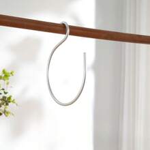 铝合金金属衣架，多功能节省空间挂钩，可用于悬挂帽子、毛巾、围巾等 - 多功能衣橱收纳架，简约春日风格，夏季上衣 - 彩色 - 查看 8