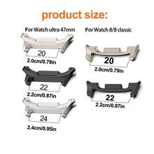 11pcs Watch Adapter Tool Sets Including 4pcs Watch Connectors Compatible With Samsung Galaxy Watch 8 8 Classic Watchband Stainless Steel Connector For Ultra/ Ultra 2025 Watch Accessory,With 6 Pcs Raw Ears And 1 Pc Disassembly And Assembly Tool - Multicolor - View 2