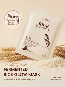 1組 LAIKOU 面膜（韓國蝸牛膠原蛋白面膜 + 維生素C亮白面膜 + 牛奶絲滑保濕面膜 + 日本櫻花滋潤面膜 + 米亮白面膜），25g*4款保濕滋潤面膜，適合旅行使用 - 5pcs - 查看 7