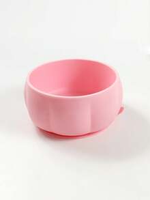 1 Baby Silicone Material Pumpkin Shaped Large Capacity Cute Style Feeding Bowl Suitable For Daily Independent Feeding Of Babies - Multicolor - View 17