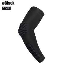1pc Unisex Elbow Support Brace, Compression Arm Sleeve Suitable For Volleyball, Basketball, Baseball, Football Sports - Multicolor - View 7