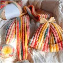 T-Shirt Yarn 200g, Soft Multi-Color Blended Knitting Yarn, Gradient Color DIY Hand Knitting Yarn, Warm And Comfortable Knitting Yarn Suitable For Beginners - STORY - View 6