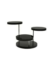 Giá trưng bày trang sức, nhẫn nhiều tầng hình tròn màu đen trắng bằng acrylic, giá đỡ trưng bày bánh cupcake, thích hợp cho các bữa tiệc, lễ hội, gia đình, trưng bày mỹ phẩm, giá trưng bày nhiều tầng bằng acrylic. - Nhiều màu - Xem 7