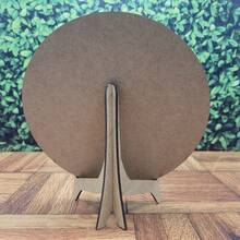 Round MDF Decorative Plaque 20cm Brazil World Cup + Stand - Copa03 - View 3