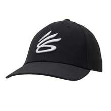Under Armour 男士運動帽運動帽男帽女帽2026夏季戶外遮陽鴨舌帽UA Curry Snapback戶外休閒棒球帽1380010-001 - 黑色 - 查看 6