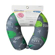 Cloudz Microbead Travel Neck Pillow - Dinosaur - Dinosaurio - Ver 5