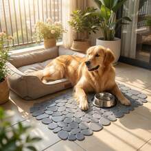 2 piezas/4 piezas/6 piezas Alfombrilla de cocina antideslizante combinable libremente, alfombrilla de secado de platos, escurridor de cubiertos - Ver 7