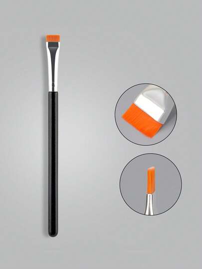 212 Cọ kẻ lông mày dẹt siêu mỏng, cọ trang điểm lông mày, cọ kẻ mắt dẹt, cọ tạo khối lông mày, dụng cụ làm đẹp