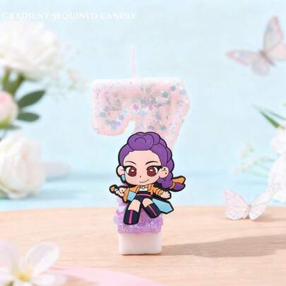 Hasbro Nến trang trí theo chủ đề mới nhất dành cho tiệc sinh nhật trẻ em, đồ trang trí bánh tinh tế, quà tặng đồ dùng tiệc tùng