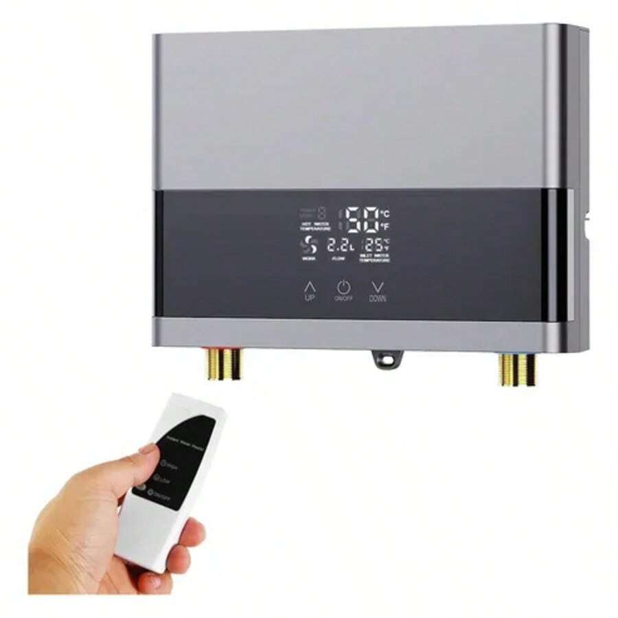 Calentador Instantáneo 08910 4000W Control Remoto Pantalla IPX4 - Ver 1