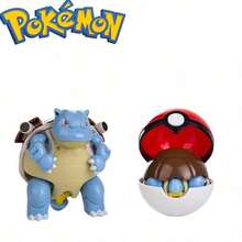pokemon 正版宝可梦变形精灵球人偶套装，可收藏的口袋妖怪动漫玩具，包括喷火龙、水箭龟、超梦等，互动变形玩偶模型，理想的桌面摆件和动漫爱好者及粉丝收藏礼物 - 彩色 - 查看 11