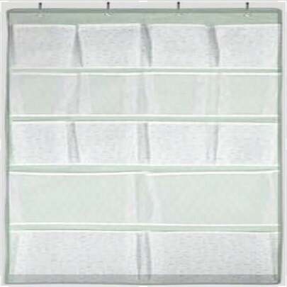 16 Pockets- Over Door Hanging Storage Organizer With 4 Kinds Pouch,Behind Closet Hanging Shelf Holder For Sock,Hat,Underwear,Travel Outfit,Shoes,Back Of Door Space-Saving Organization For Home,Dorm,RV