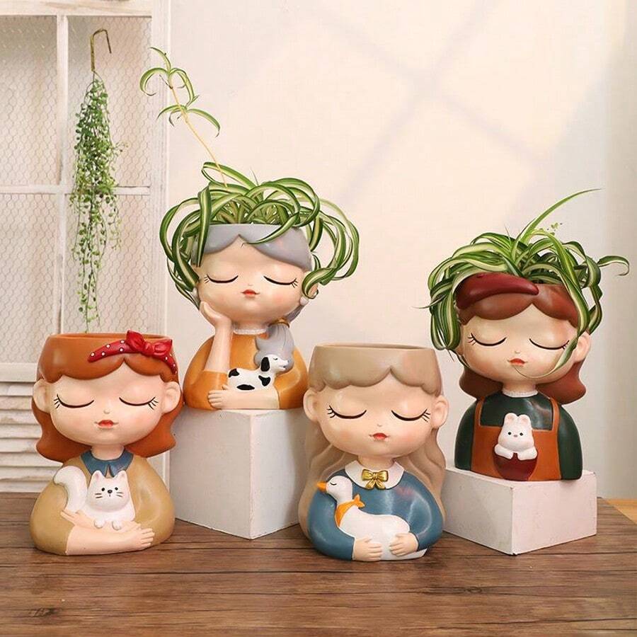 1 Stück/Set Weiße Vase - 3/1 dekorative kleine Vasen, moderne bohemian rustikale Heimdekoration, inklusive Schilfrohr und getrocknete Blumen Dekoration, kreativer Ständer, kann auf Schreibtisch, Bücherregal, Eingangsbereich platziert werden - Retro Morandi Vasensatz, Handwerksausstellung, TV-Schrank Soft-Dekoration, beige Vase, Blumengeschenk, Geburtstags- oder Abschlussgeschenk - Verschiedenfarbig - Übersicht 1