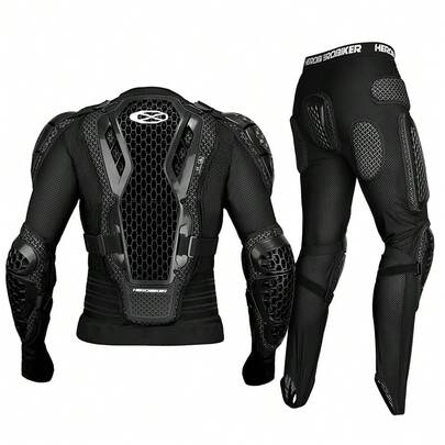 1 Piece Of Motorcycle Protective Gear Off-Road Motorcycle Riding Armor Anti Fall And Anti-Collision Outdoor Sports Protective Gear Rider Chest Back Elbow Protection Gear Essential Rider Gift For Men And Women Riding