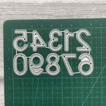 Cetakan Pemotong Logam Bunga Angka 0-9, Cocok untuk Pembuatan Kartu, Embossing, Scrapbooking, Kerajinan Kertas, Pembuatan Kartu, Album Foto, Dekorasi Stempel DIY - MC671+MC1182 - View 8