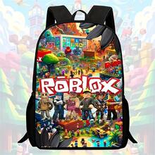 For & Cute Robot (Ro-B-L-O-X) Print Backpack - Lightweight With Adjustable Straps, 15-Inch Computer Bookbag, Durable Design For Travel & Casual Use, Secure Zippers - Black - View 4