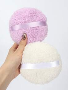Extra Large & Extra Soft Makeup Sponge, Velvet Beauty Sponge, Soft & Skin-Friendly Face & Body Powder Puff, Makeup Tool - Multicolor - View 6