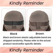 Tóc giả ren phía trước 4C làm từ tóc thật, kiểu tóc xoăn châu Phi, tóc giả ren trong suốt 13x4 với tóc con xoăn tít. - Tự nhiên & Đen - Xem 9