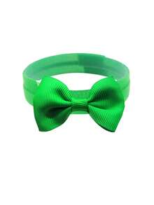 1pc Elegant Solid Color Candy Series Poultry Bow Tie Collar, Reusable Rooster Crowing Suppressor Decor, Adjustable Size Fits All - Portable - View 13