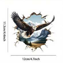Hình dán vinyl 2D Eagle Claw Blue Label, chất liệu PVC bền chắc, thích hợp cho ô tô, xe tải, xe máy và máy tính xách tay. - Đại Bàng Xanh - Xem 2