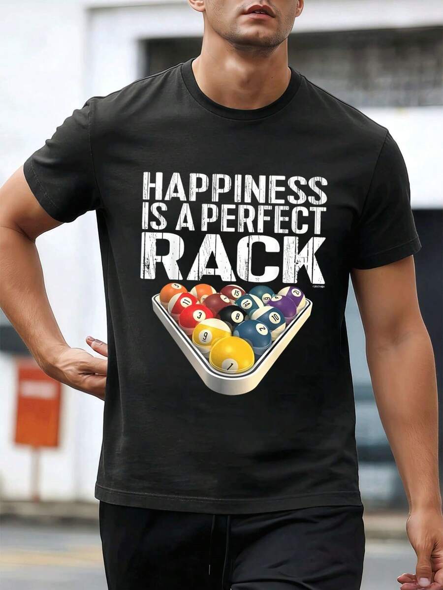 T-shirts pour hommes - Noir - Voir 1