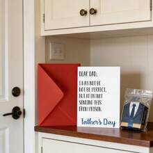 Humorous Satire - Father's Day Greeting Card With Envelope - A Humorous Gift For Fathers, Highly Suitable For Use On Father's Day, Father's Birthday, And Father's Appreciation Day. - A - View 4