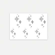 1pc Simple Line Delicate Temporary Tattoo, Waterproof Sweatproof Matte Finish, Suitable For - Black - View 5