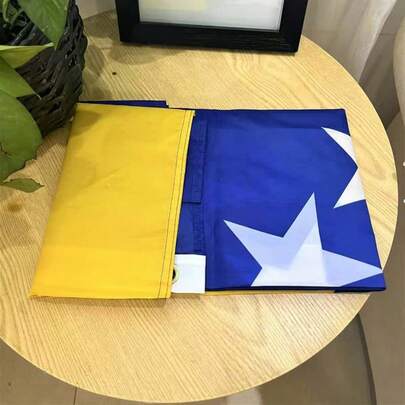 Flagge von Bosnien und Herzegowina 3x5 Fuß 90x150 Zentimeter Dekorative Hängefahne von Bosnien und Herzegowina