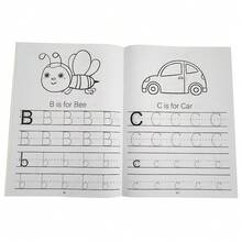 Lachilly Sách tập viết chữ cái, tập viết cho trẻ em, đồ chơi giáo dục mầm non cho trẻ nhỏ, tập viết theo đường kẻ, vở tập thư pháp, sách luyện viết chữ, bài tập viết, sách tô màu, phát triển ngôn ngữ tiếng Anh - Nhiều màu - Xem 10