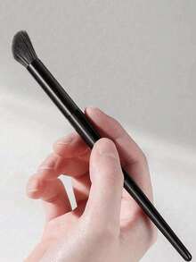 5pcs Angled Contour Makeup Brushes Set, Face Nose Contour, Eye Shadow, Concealer Blending Cosmetic Tools - Black - View 9