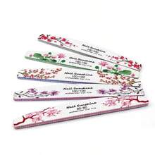 10块新月形可重复使用80/80目指甲抛光块 - 彩色 - 查看 7