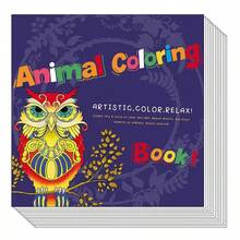 English Version Secret Garden Coloring Book, Animal & Landscape Coloring, Doodle & Painting, Stress Relief - Multicolor - View 4