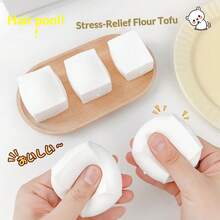1pc-2026 New ASMR Voice-Controlled Toy Building Blocks Tofu Stress Relief Water Tofu Water Ball Student Classroom Pressure Relief Tool Perfect Gift-Fun Gift-Birthday Gift-Holiday Gift-Children Gift - Multicolor - View 4
