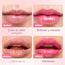 Brillo de Labios con Corazón - Rojo - Ver 3